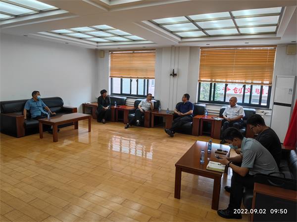 北關(guān)區(qū)委副書記楊彥***來公司調(diào)研...